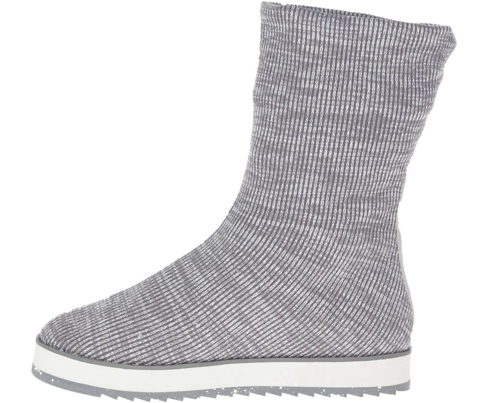 Botas Senhora - Merrell Juno Knit Pull On - Cinzentas - YWU367290